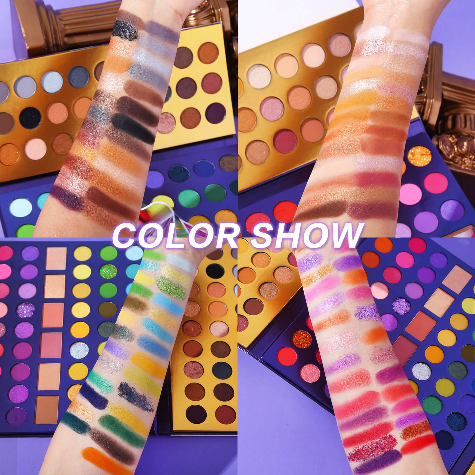 114 Color Magic Eye Shadow Earth | Magic Eye Shadow Palette Earth