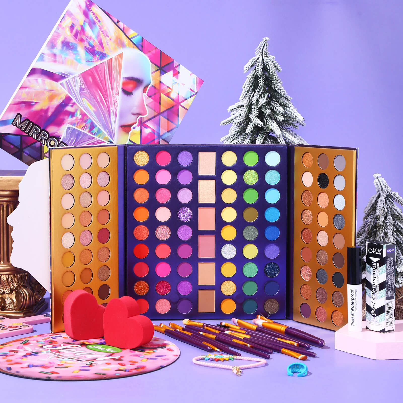 114 Color Magic Eye Shadow Earth | Magic Eye Shadow Palette Earth