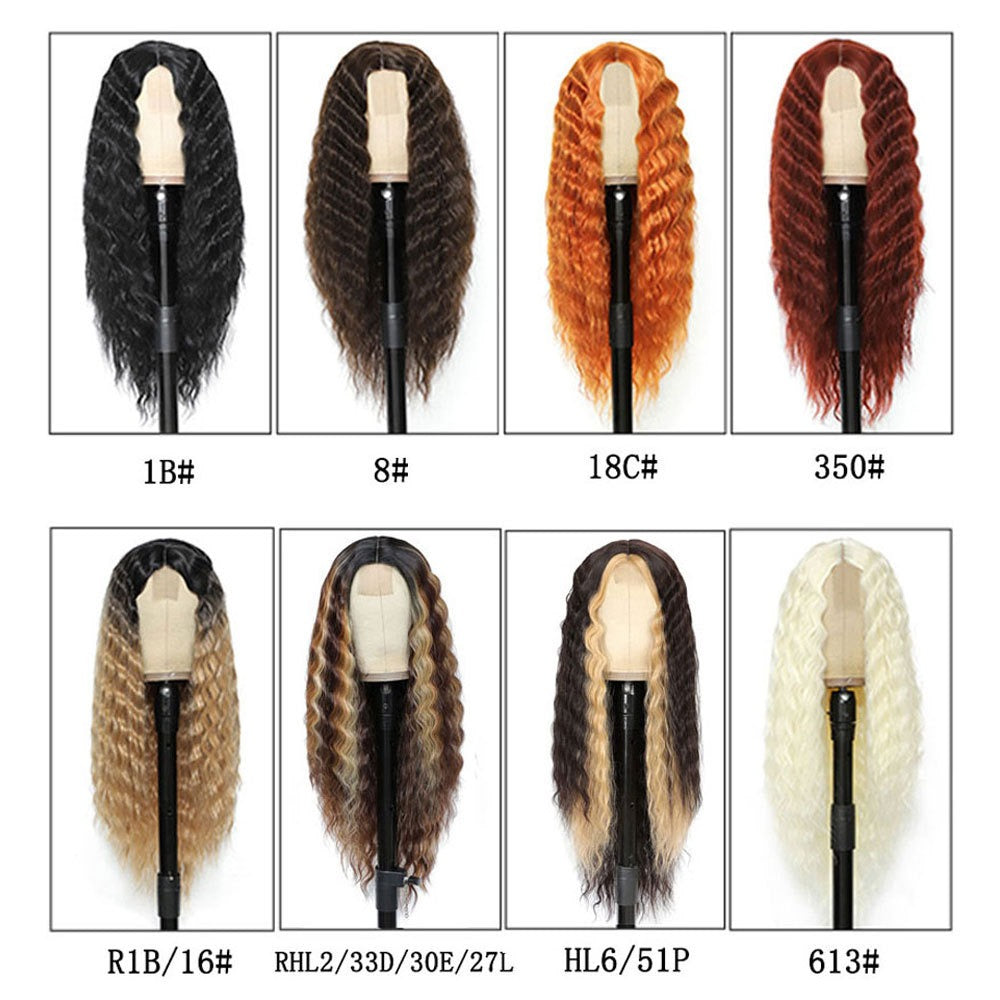 Wig Small Lace Center Deep Wave