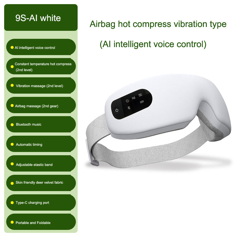 Eye Massage Device With Airbags | Portable Airbag Eye Massager