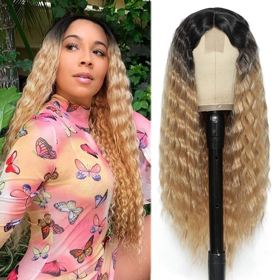 Wig Small Lace Center Deep Wave