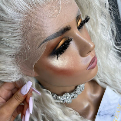 Wig Ladies Front Lace Chemical Fiber