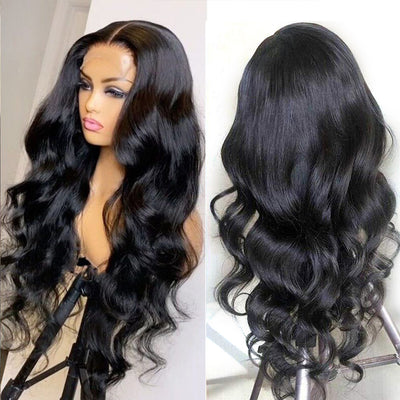 Brown Black Deep Wave Long Hair