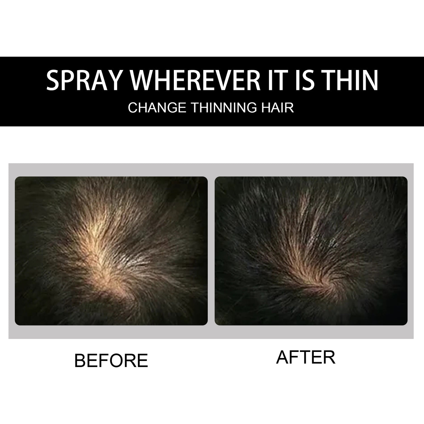 Dense Hair Fiber Powder
