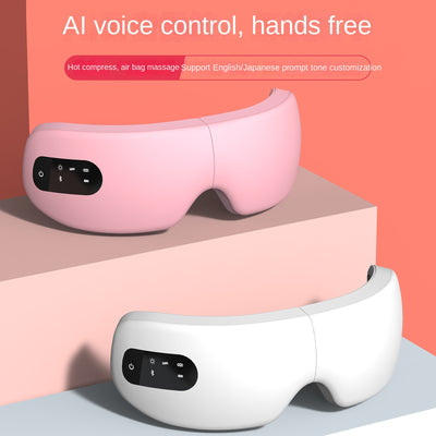 Eye massager airbag