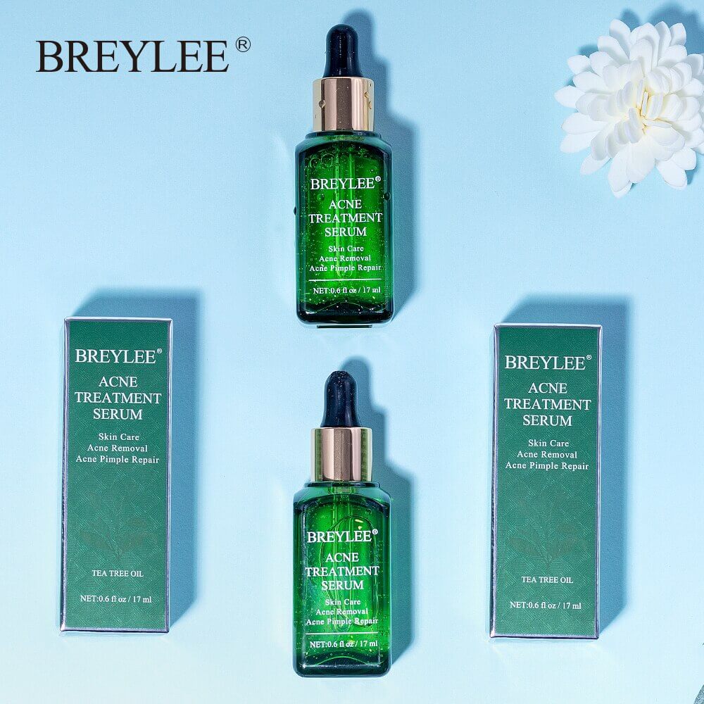 Breylee Acne Treatment Face Serum | Breylee Acne Serum Before and After