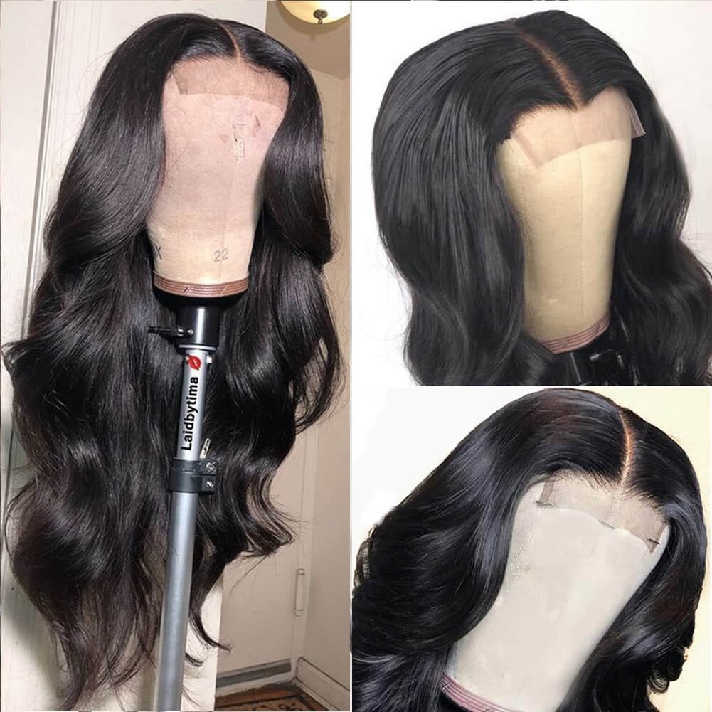 Brown Black Deep Wave Long Hair | Brown Black Ombre Deep Wave Hair