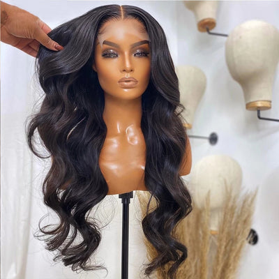 Brown Black Deep Wave Long Hair