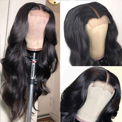 Brown Black Deep Wave Long Hair