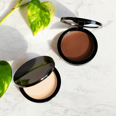 Dual Blend Powder Foundation Walnut  | Long-Lasting Powder Foundation