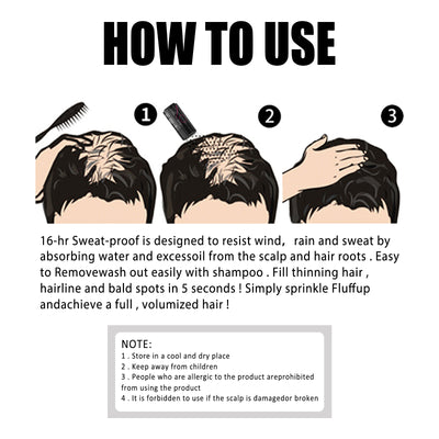 Dense Hair Fiber Powder