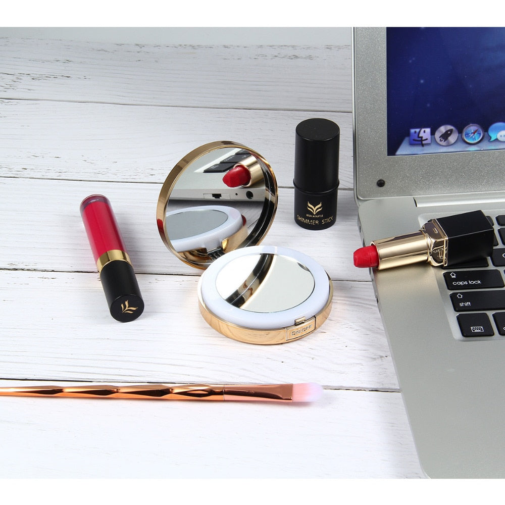 Hand Folding Portable Compact Pocket Mirror