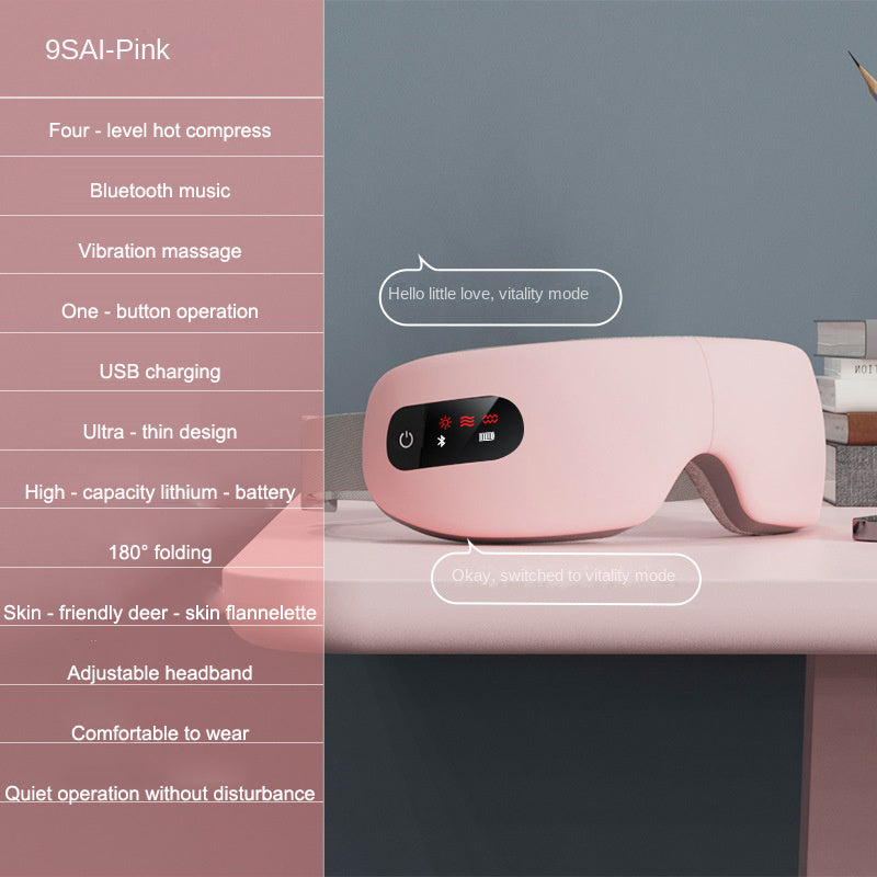 Eye massager airbag
