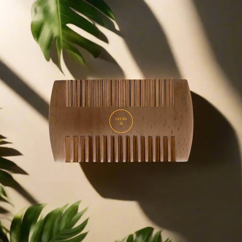 Eco-Friendly Bamboo Beard Comb  | Bamboo Beard Comb For Thick Beards