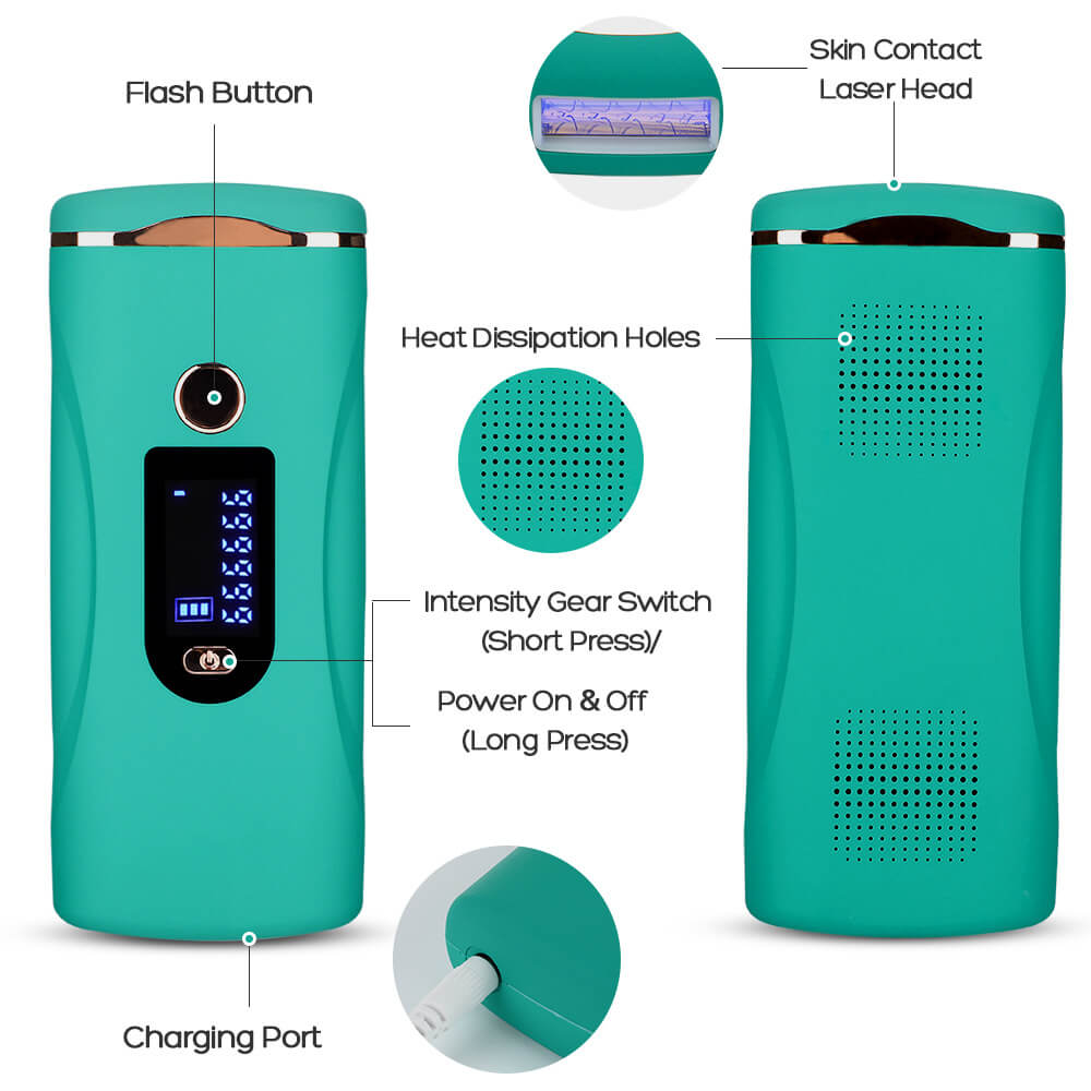 HailiCare Freezing Point Laser Hair Removal | Painless Laser Hair Removal