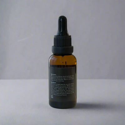 Hemp-Infused Beard Growth Oil Unscented | Natural Beard Growth Oil