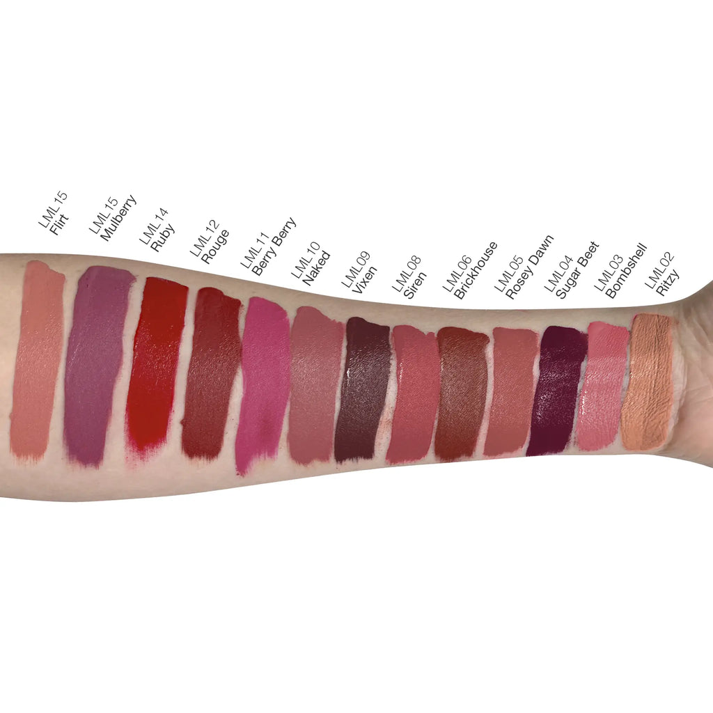 Liquid to Matte Lipstick Brickhouse | Full Coverage Liquid Lipstick
