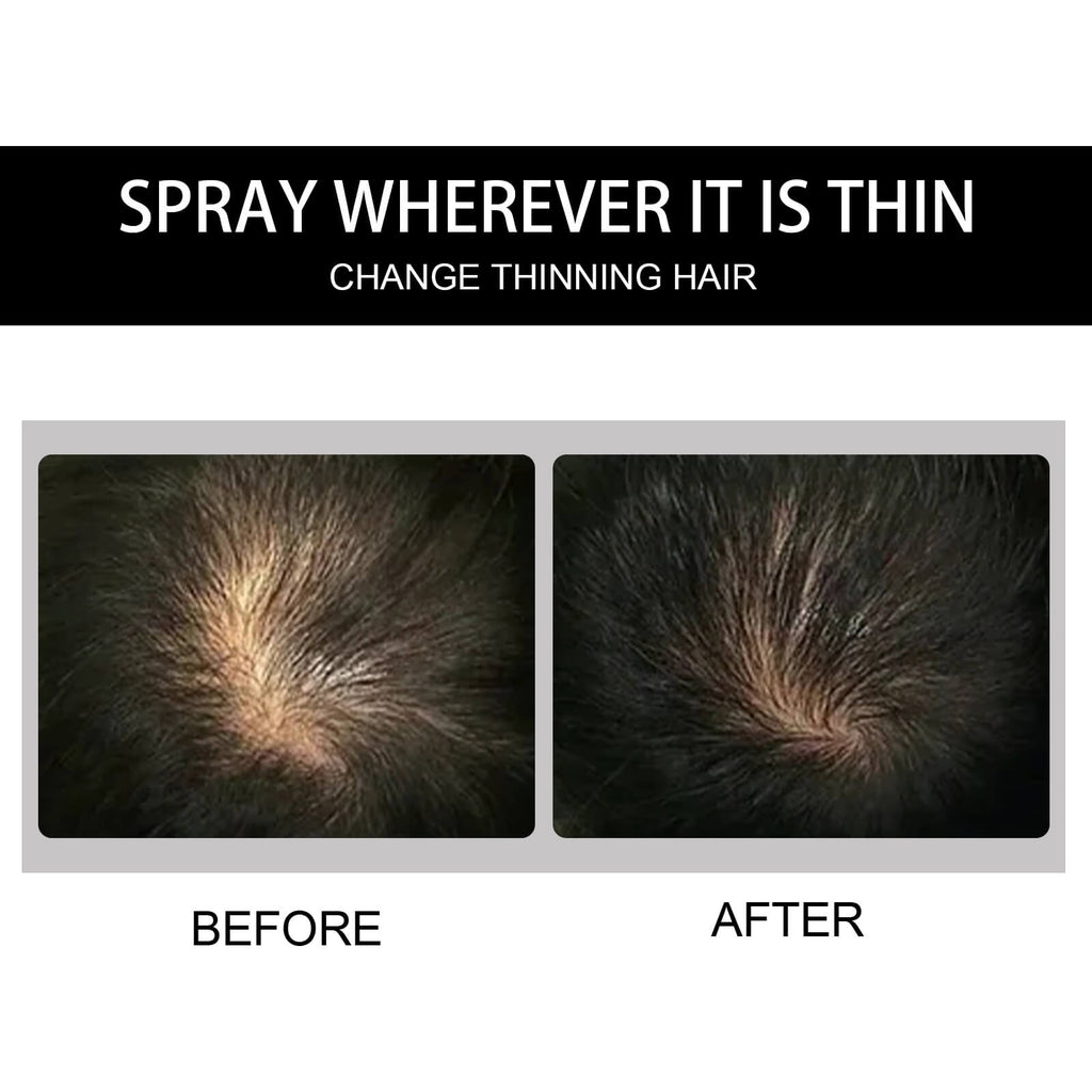 Natural-Looking Hair Thickening Powder | Water-Resistant Hair Fibers