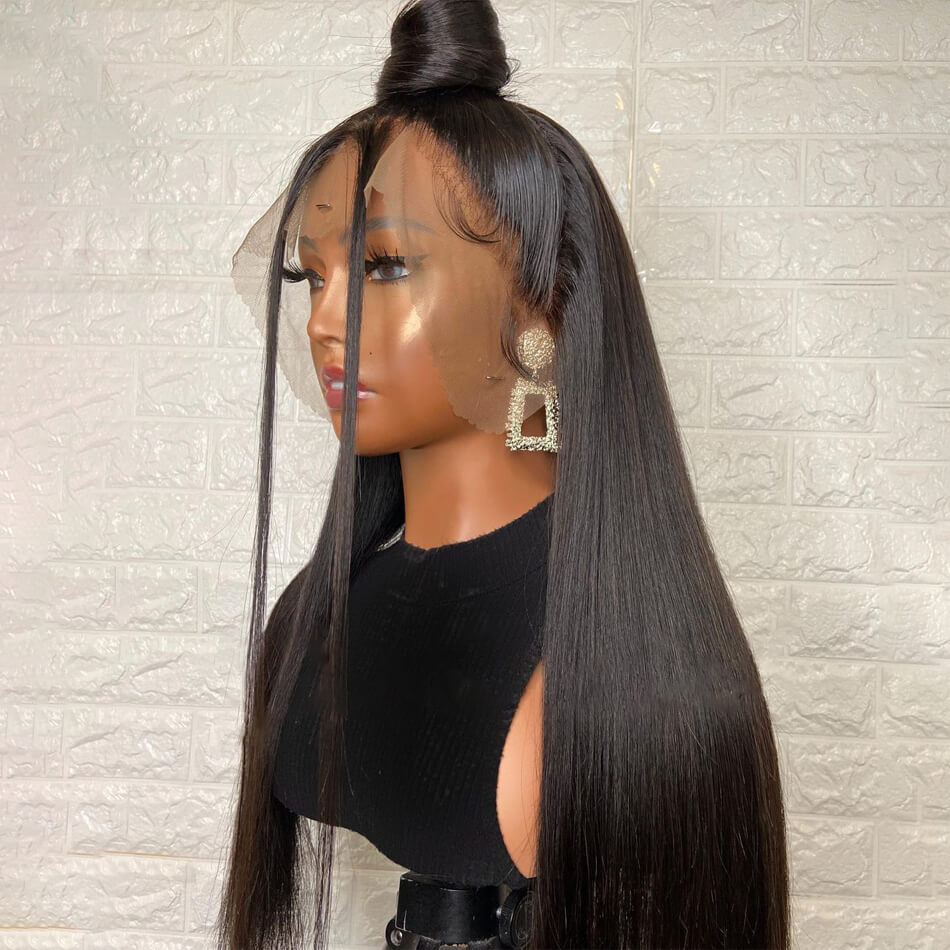Natural Transition Wig Black | Protective Style For Natural Hair