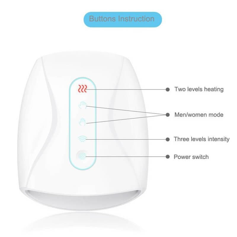 Electric Hand Massager Device | Rechargeable Vibrating Hand massager