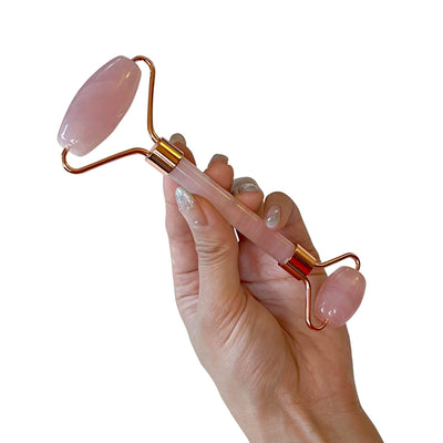 Rose Quartz Roller | Rose Quartz Roller For Glowing Skin