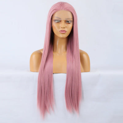 Synthetic Lace Wig | Shoulder-Length Synthetic Lace Wig