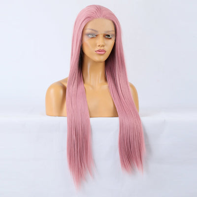 Synthetic Lace Wig | Shoulder-Length Synthetic Lace Wig