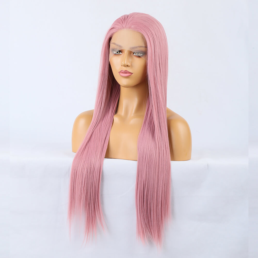 Synthetic Lace Wig | Shoulder-Length Synthetic Lace Wig