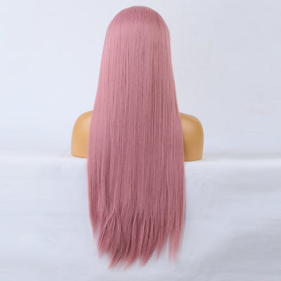Synthetic Lace Wig | Shoulder-Length Synthetic Lace Wig
