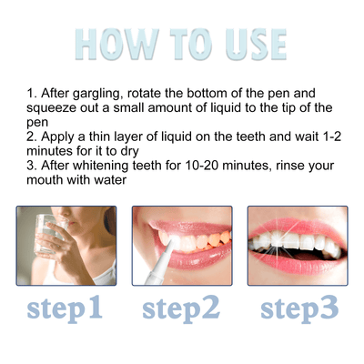 Teeth Whitening Cleaning Pen | Teeth Whitening Pen Instructions