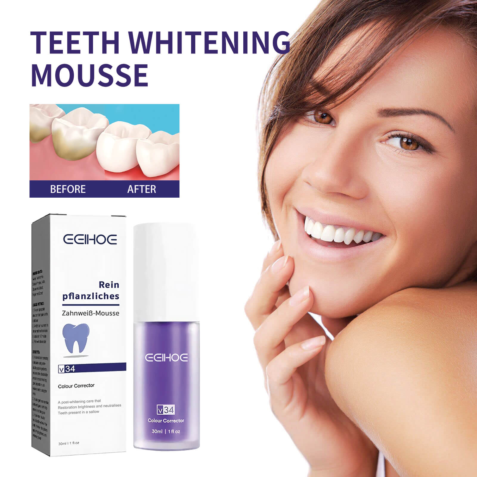 White Teeth Oral Care Toothpaste | Best Natural Toothpaste For Whitening