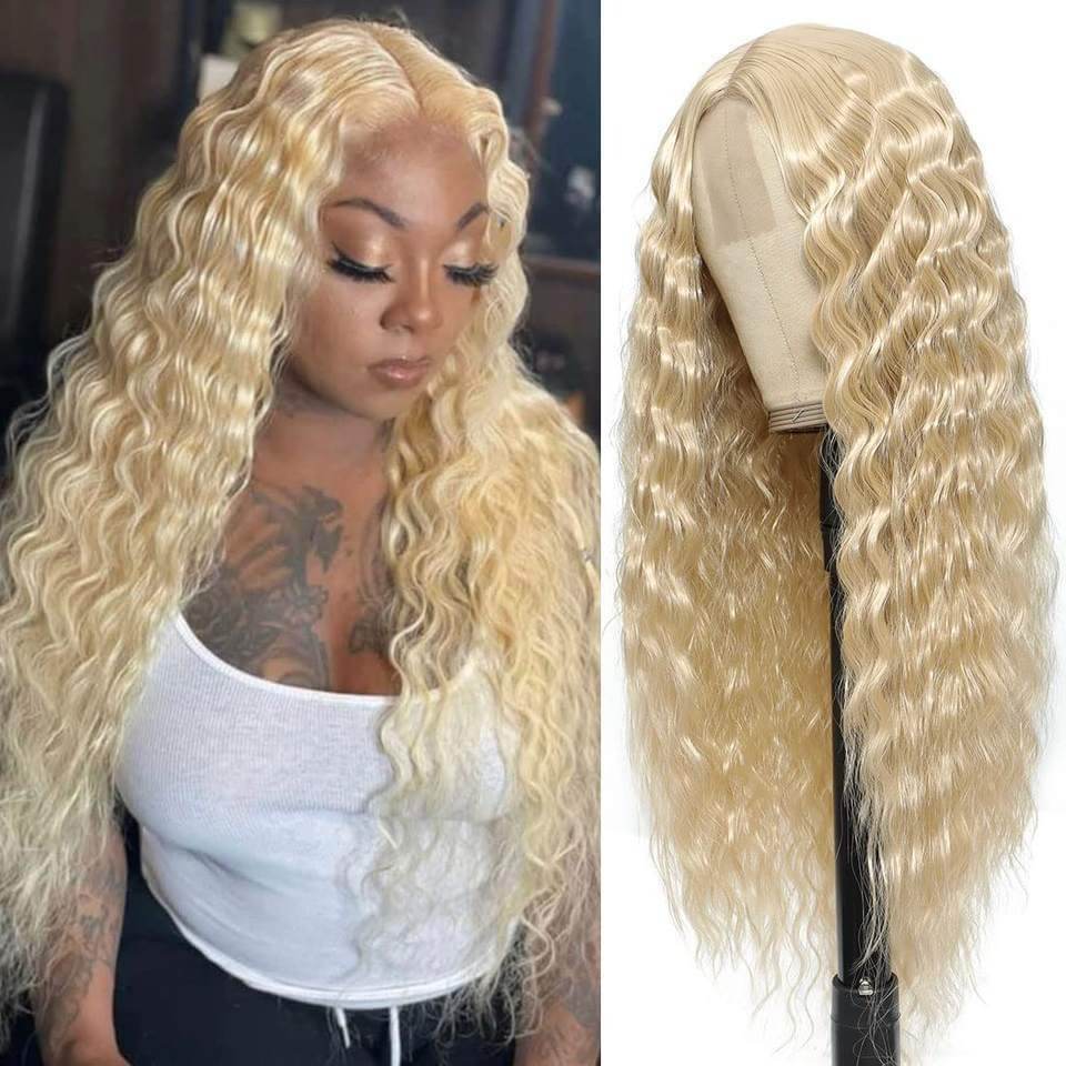 Wig Small Lace Center Deep Wave | Deep Wave Human Hair Wig